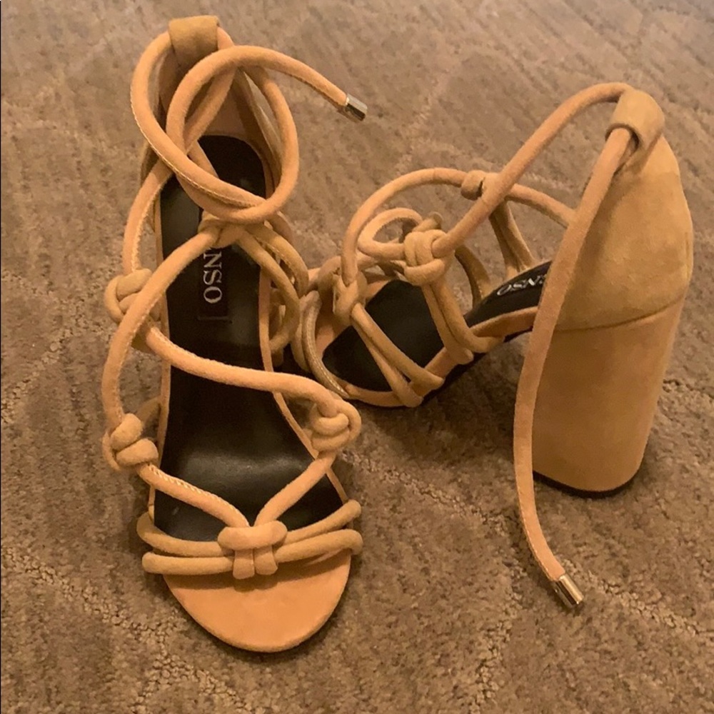 Suede Sandals